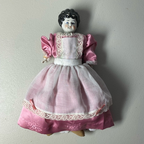 Antique China Head Doll 12”
